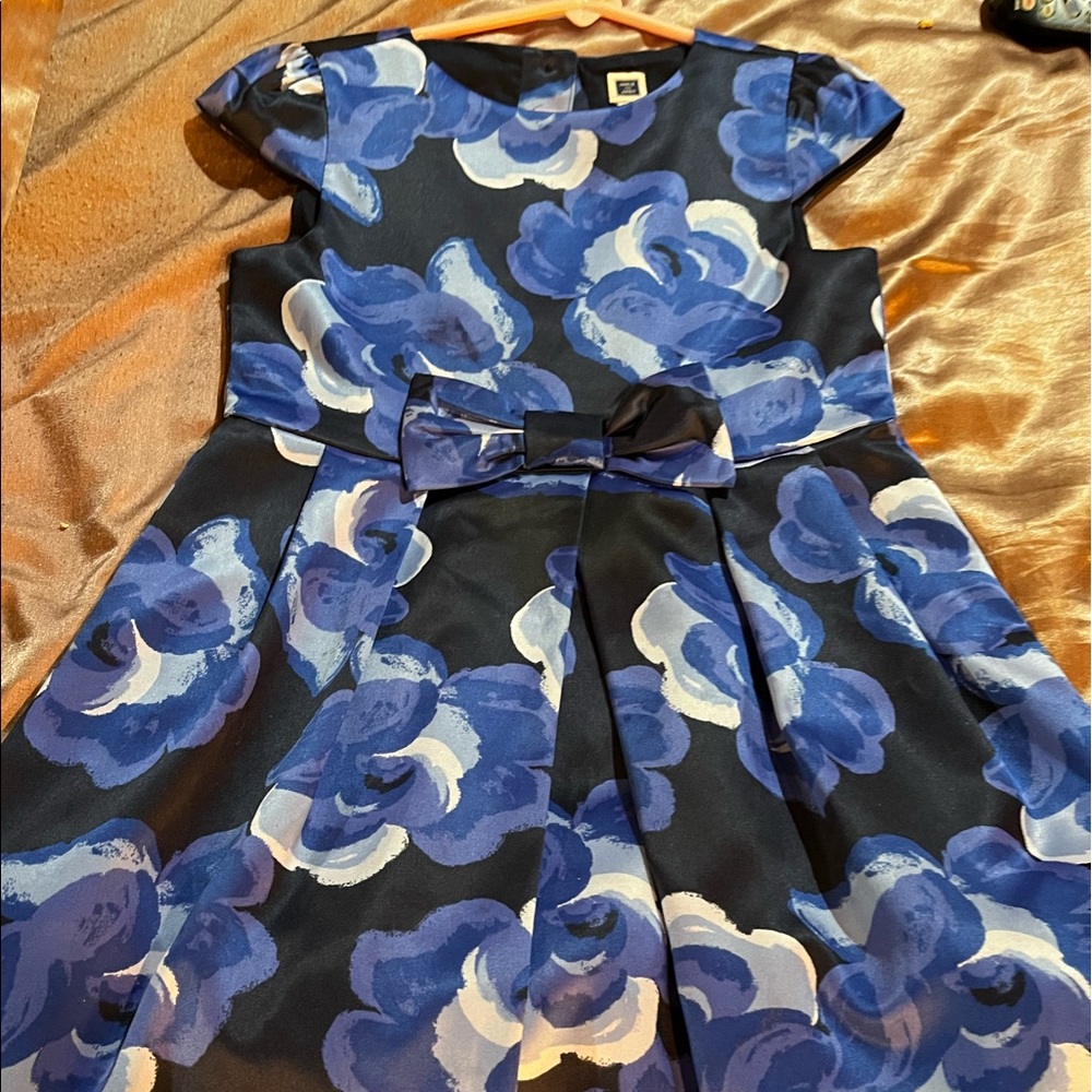 Janie and Jack - size 5 girls - black and blue